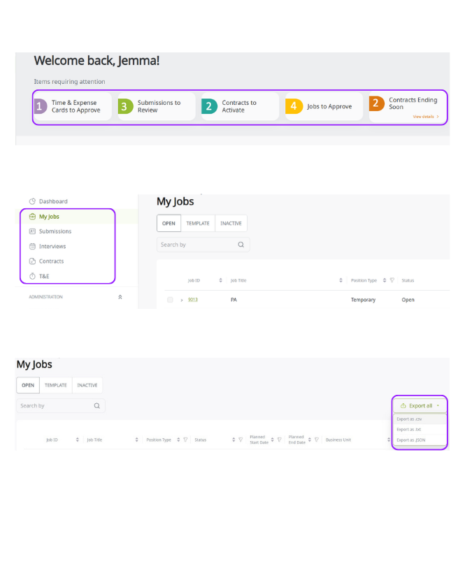 Logging in steps OneView Image