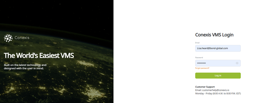 login to Oneview image 1